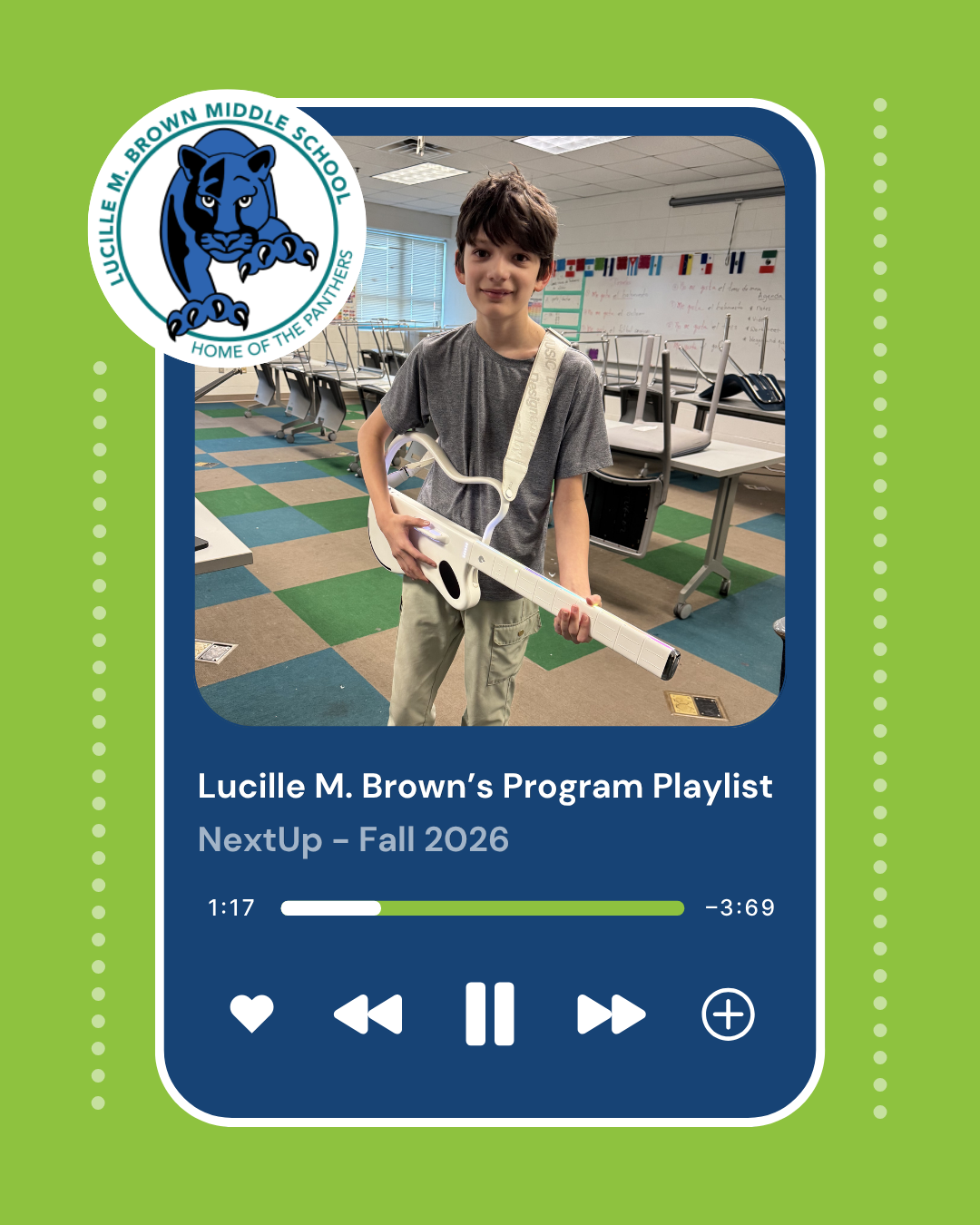 Lucille Brown Afterschool Programs Fall 2026 NextUp RPS